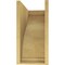 Ekena Millwork 9"W x 18"D x 18"H Classic Helena Rough Cedar Woodgrain TimberThane Corbel, Primed Tan CORUR09X18X18HELRCPR - alternate 5